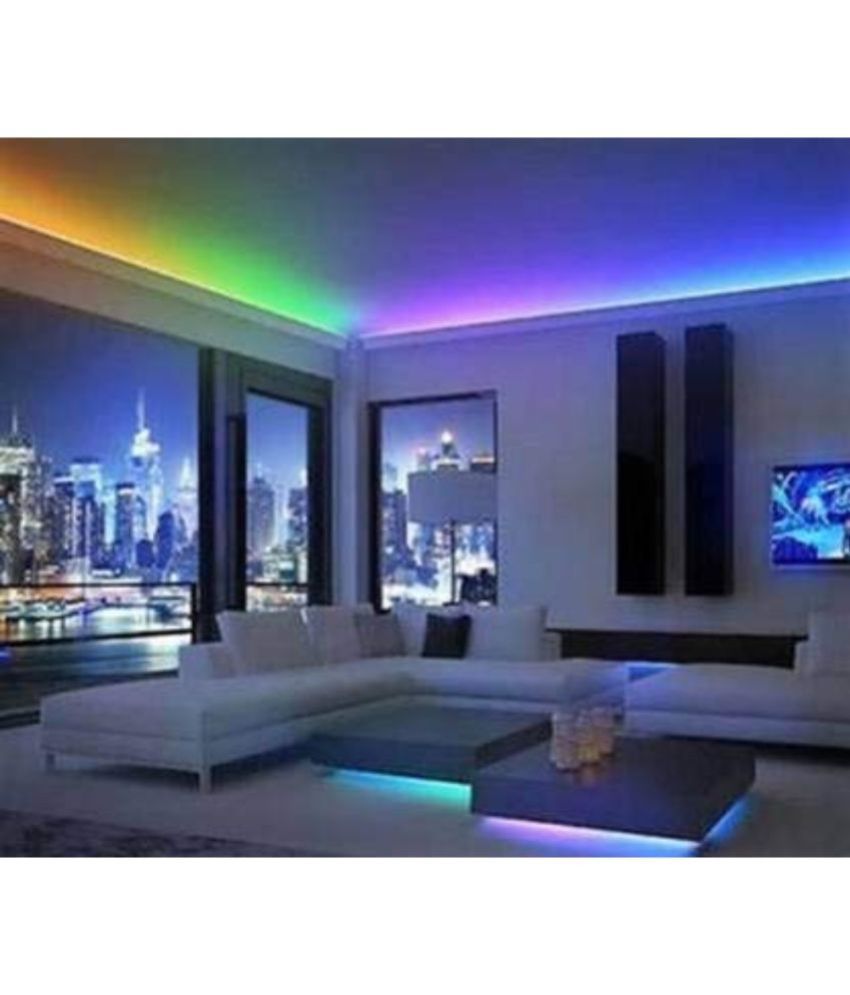 Charkee 20 m Multicolor Steady Bulb Rice Lights.Decorative LED String Lights for Festive & Home Decor.