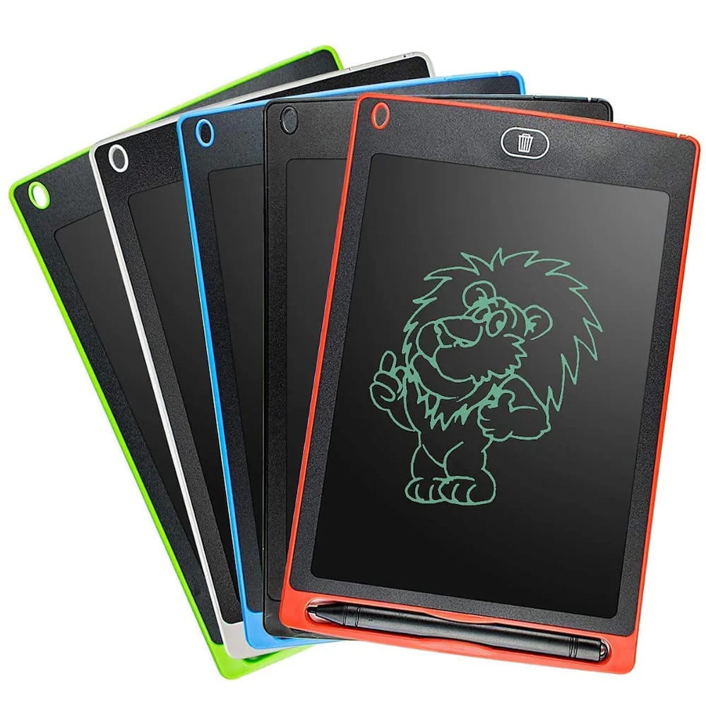 Charkee LCD Writing Tablet 8.5 Inch (Pack of 2) – Electronic Writing & Drawing Doodle Board for Kids & Adults | Reusable Paperless Learning & Memo Pad
