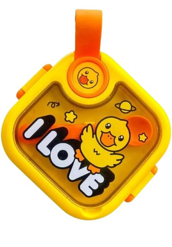 Baby Food Box with Spoon & Scissor | BPA Free Baby Feeding Storage Container with Cutter – Safe & Travel Friendly