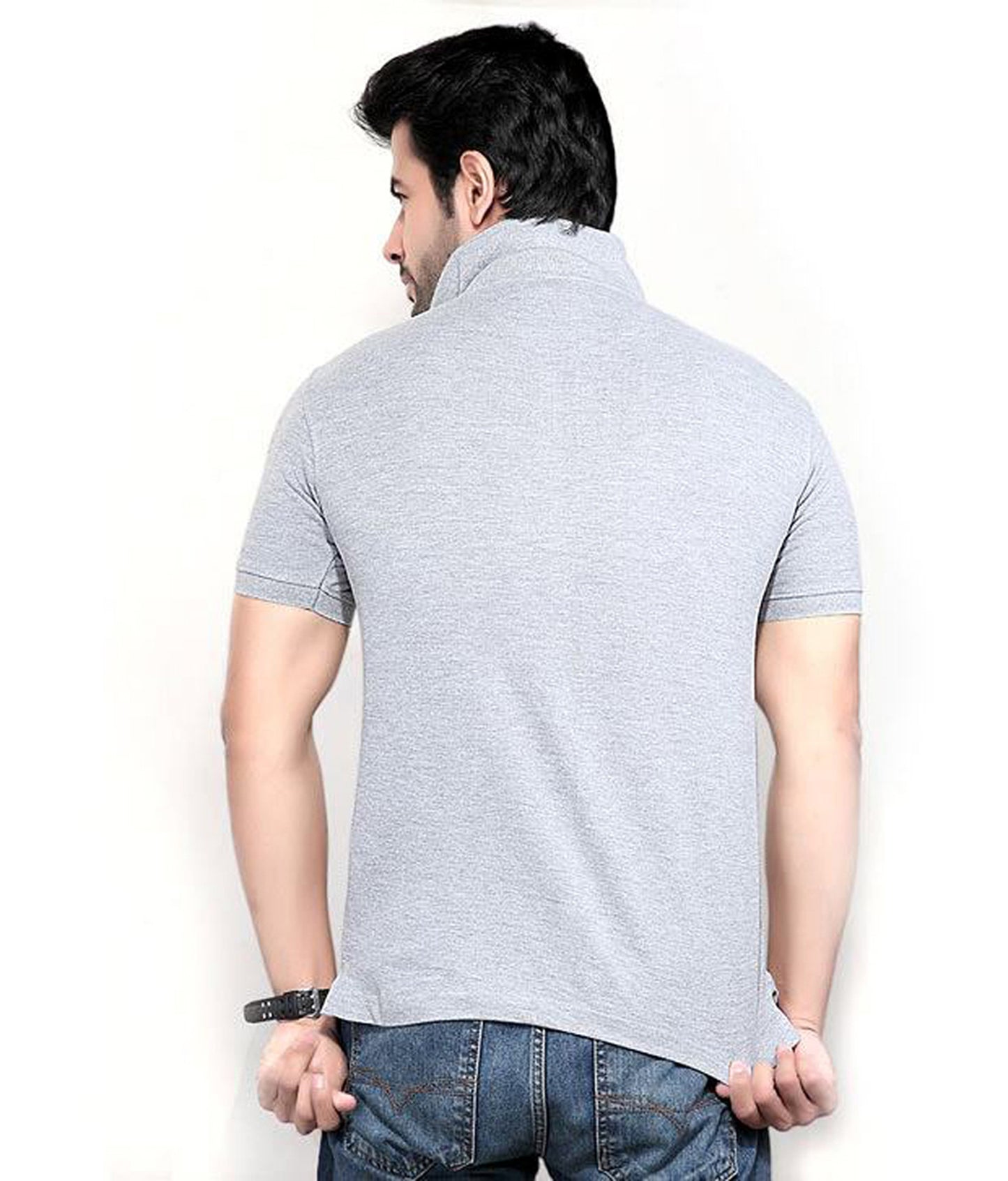 Ketex Cotton Blend Half Sleeves Polo Tshirt (Pack of 2)
