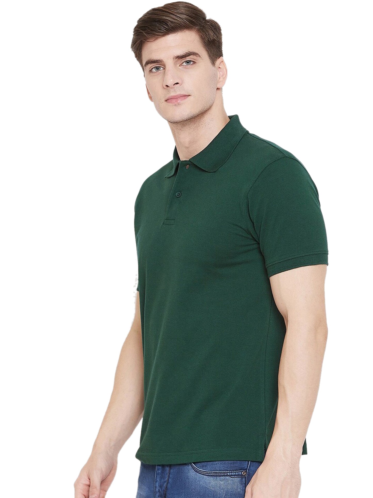 Ketex Cotton Blend Half Sleeves Polo Tshirt (Pack of 4)