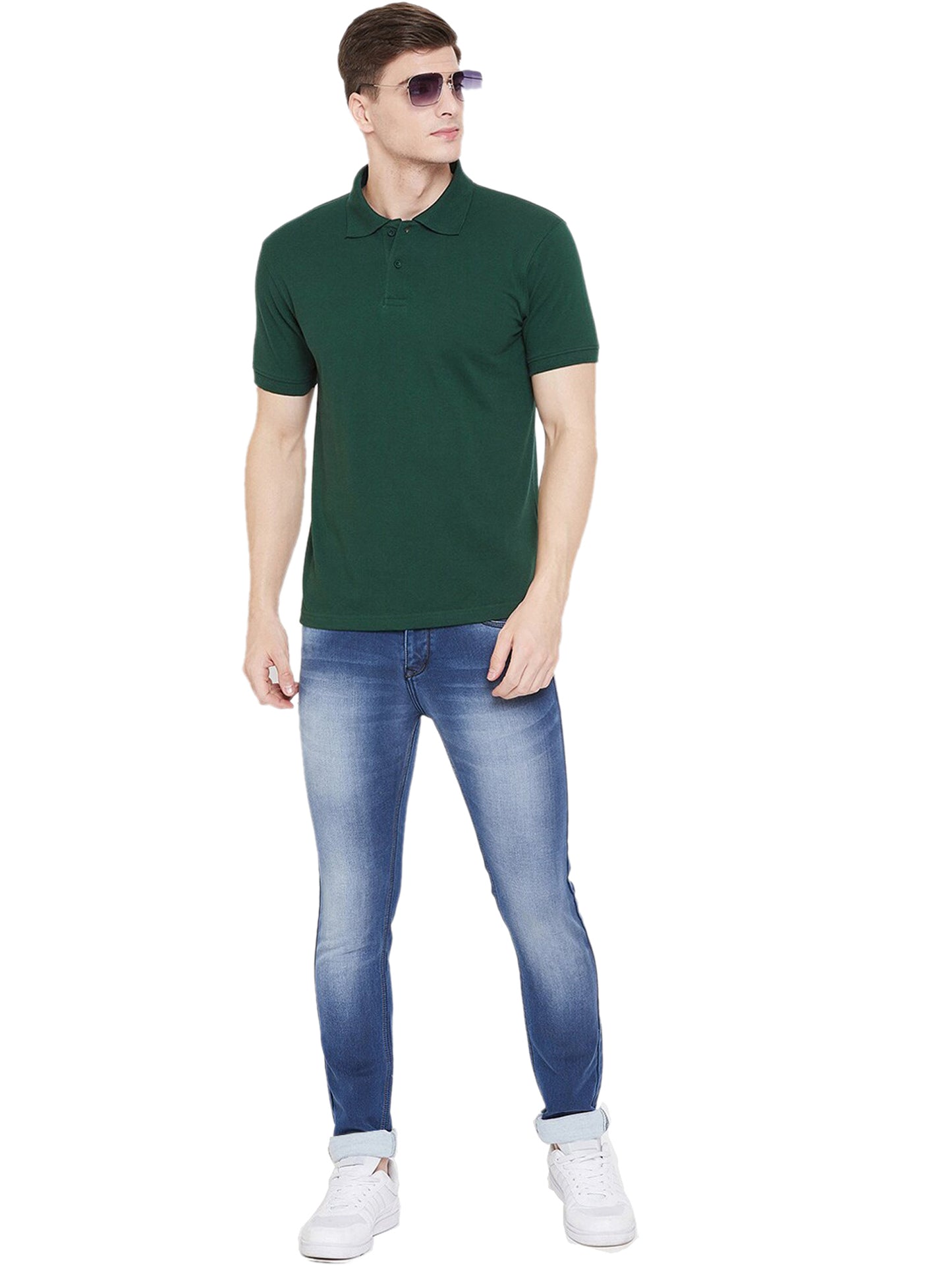 Ketex Cotton Blend Half Sleeves Polo Tshirt (Pack of 4)