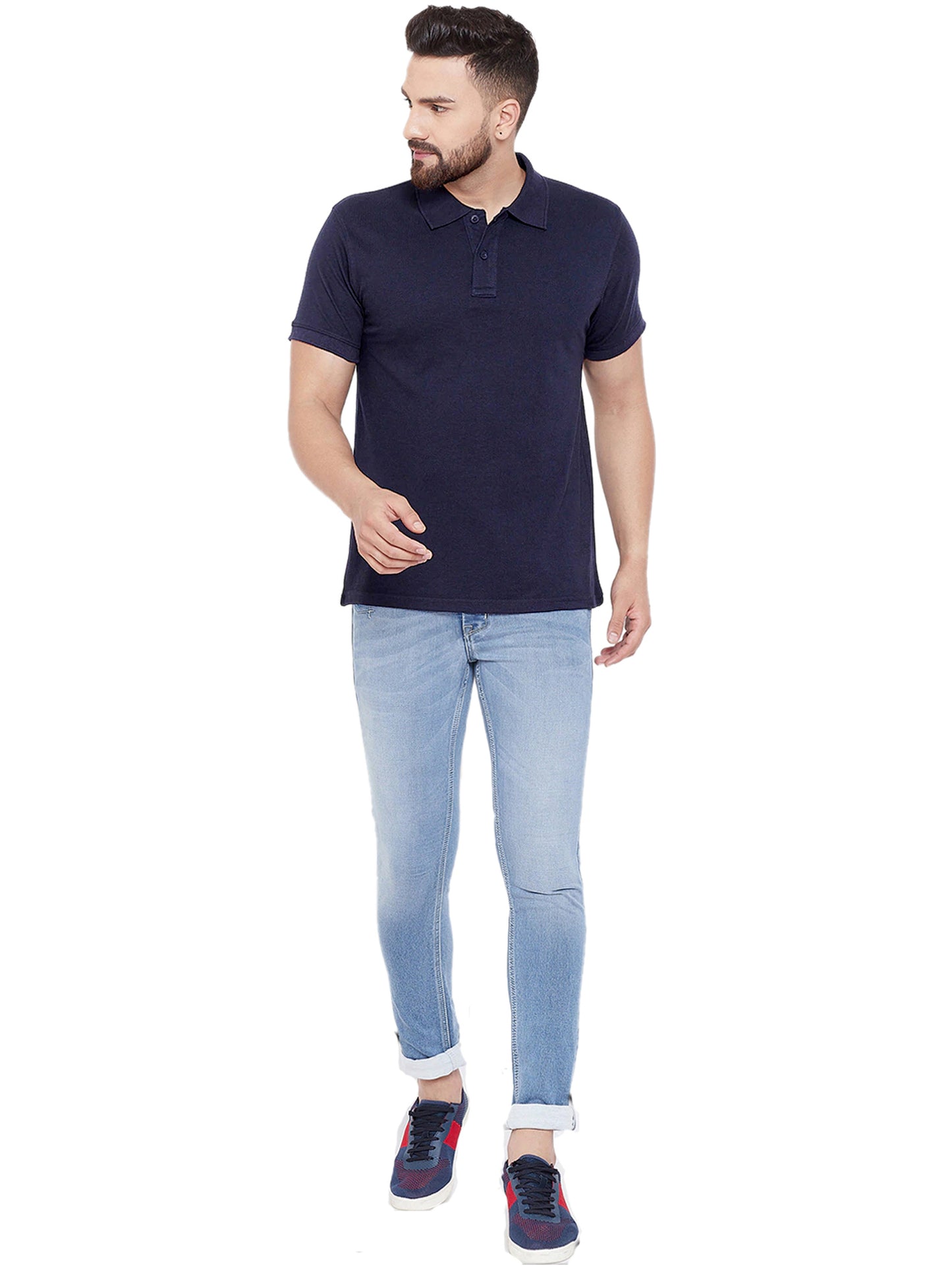 Ketex Cotton Blend Half Sleeves Polo Tshirt (Pack of 4)