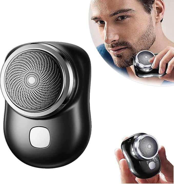 Mini-Shave Portable Electric Shaver, 2023 New Upgrade Mini Electric Razor Shavers for Men.