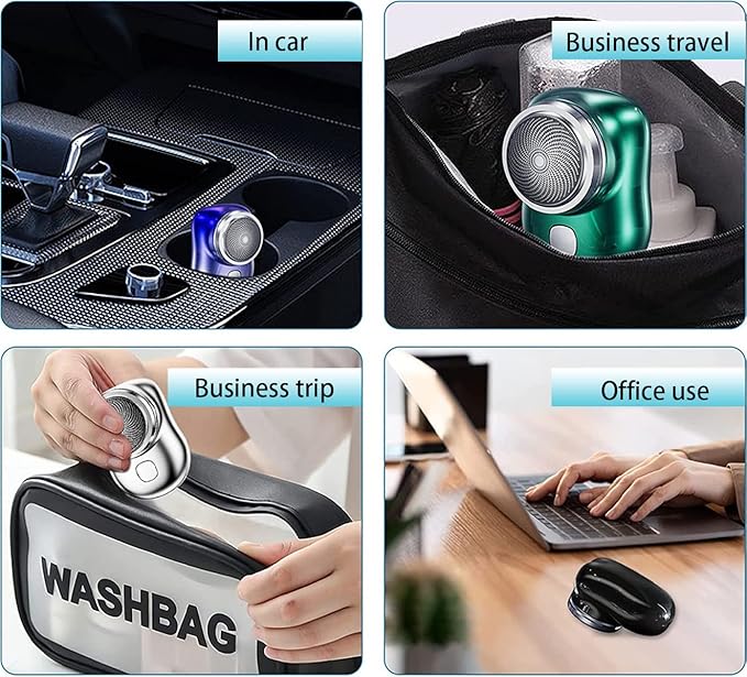 Mini-Shave Portable Electric Shaver, 2023 New Upgrade Mini Electric Razor Shavers for Men.