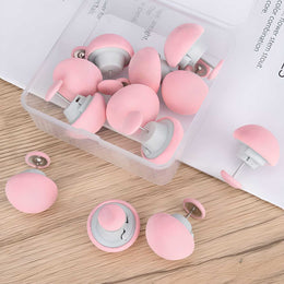 Mushroom Shape Quilt Bedsheet Fixing Clips (Pack of 6) | Anti-Slip Bed Sheet Holder Grippers | Duvet Cover Fasteners for Neat & Wrinkle-Free Bedding