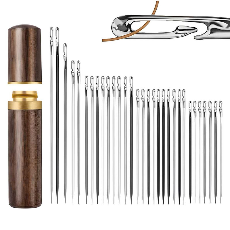 30Pcs Quilting Needle Set.30 Pcs Quilting Needle Set – Assorted Hand Sewing Needles for Quilting, Embroidery & Craft Work