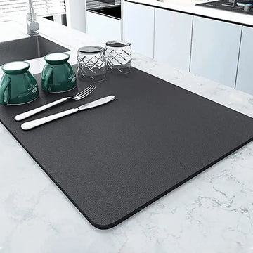 Quick-Drying Mat - Pack of 2 (Assorted).Quick-Drying Mat (Pack of 2, Assorted) – Super Absorbent Anti-Slip Floor Mat for Kitchen, Bathroom & Entrance