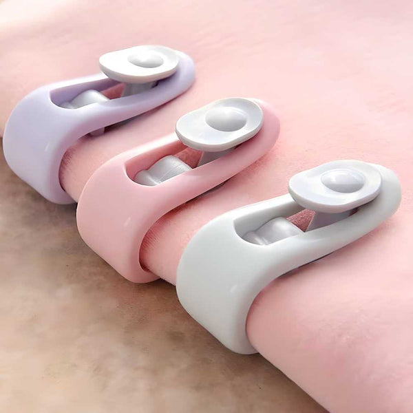Bedsheet Holder Clip for Bed (Pack of 8)Bedsheet Holder Clips (Pack of 8) – Adjustable Bed Sheet Grippers to Keep Sheets Tight & Wrinkle-Free