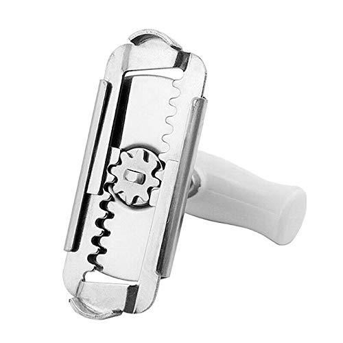 Stainless Steel Can Opener Adjustable Jar Openers.Stainless Steel Can Opener & Adjustable Jar Opener – Heavy Duty Multi-Size Lid Opener Tool