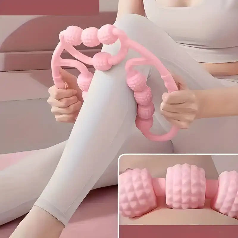 Leg Massage Roller for Relaxation & Muscle Shaping | Deep Tissue Massager for Calf, Thigh & Foot Pain Relief