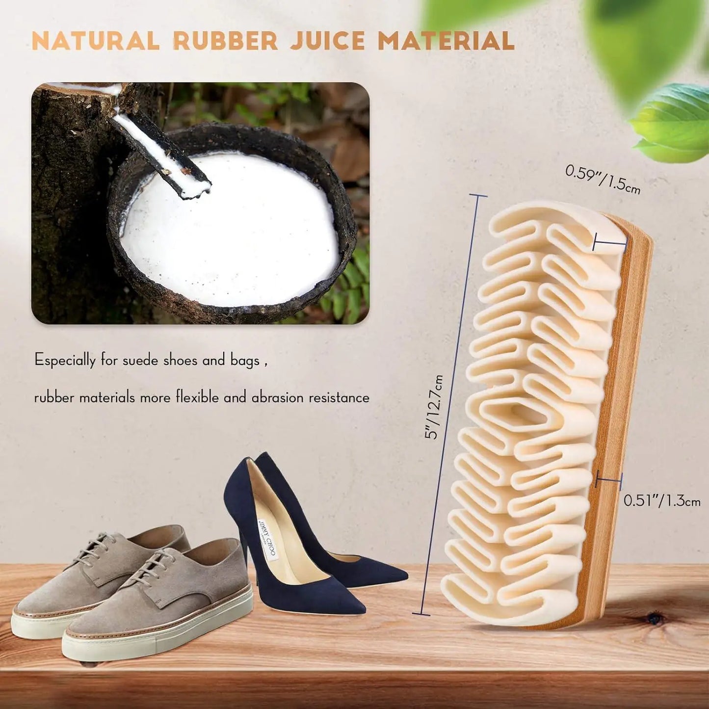 2 in 1 Shoe Cleaning Brush with Liquid Dispenser | Dual Bristle Sneaker Cleaning Tool | Easy Scrub Brush for Shoes, Sneakers & Footwear Care