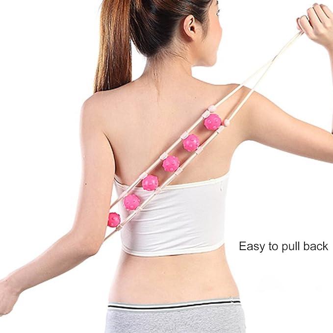 Manual Massage Roller Strap.Relieve muscle tension and soreness with Manual er Strap. Portable, easy-to-use, perfect for back, legs, arms, and full-body massage at home or gym.