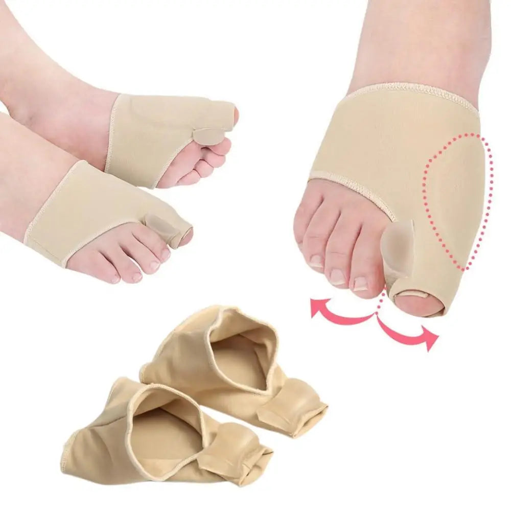 2 Pairs Gel Cushion Pads: Foot Care Tool for Night & Home Use.Soothe tired feet with gel cushion pads. Soft, flexible foot care tool for night and home use, providing comfort, shock absorption, and pressure relief.