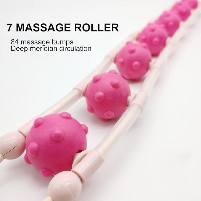 Manual Massage Roller Strap.Relieve muscle tension and soreness with Manual er Strap. Portable, easy-to-use, perfect for back, legs, arms, and full-body massage at home or gym.