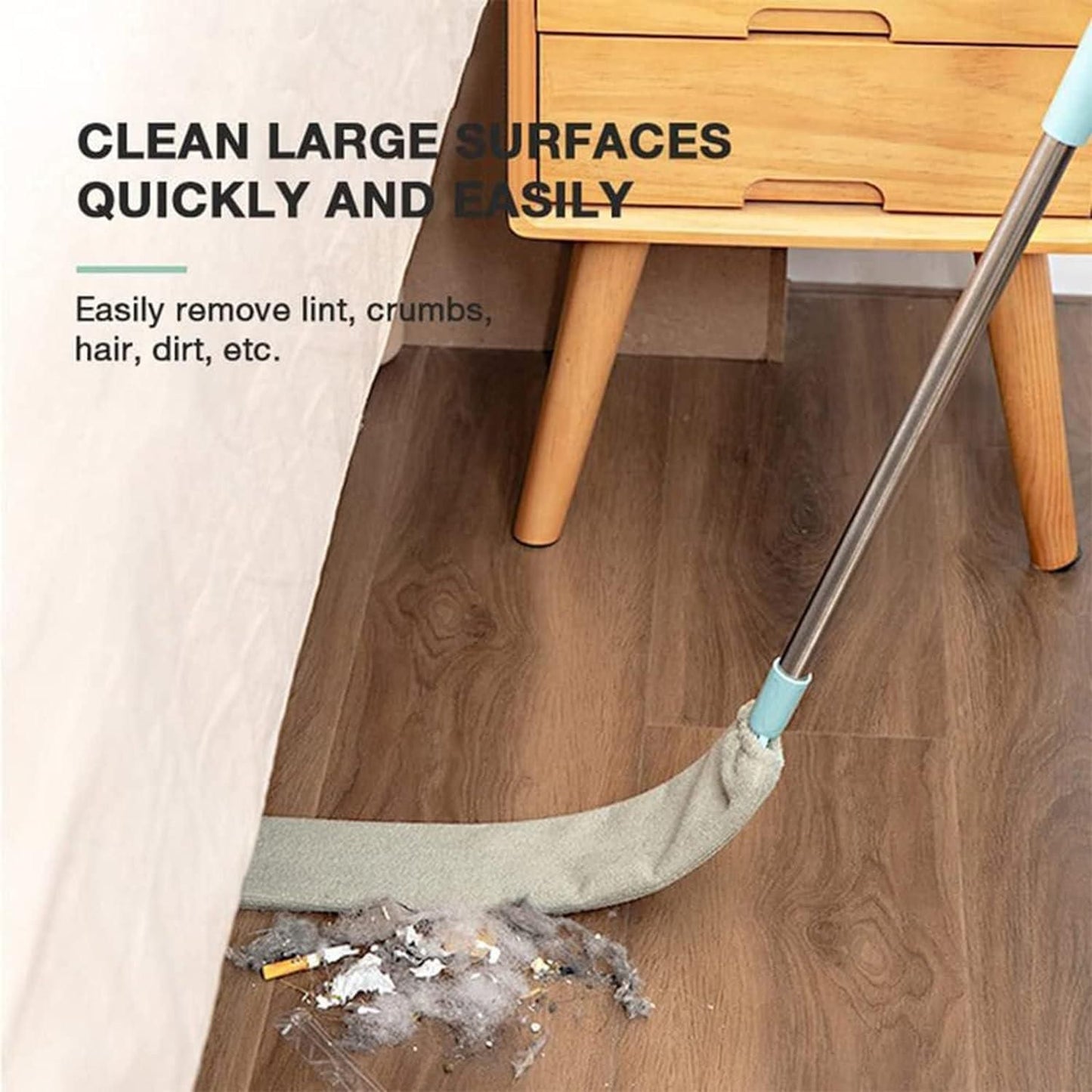 Retractable Gap Dust Cleaner – Extendable Slim Cleaning Brush for Narrow Spaces, Car, Keyboard, Window Tracks & Home Corners