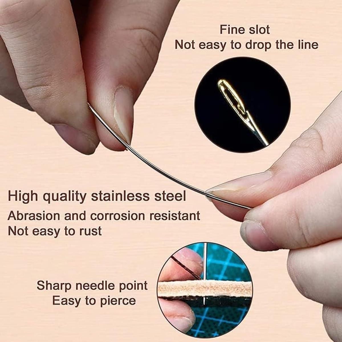 30Pcs Quilting Needle Set.30 Pcs Quilting Needle Set – Assorted Hand Sewing Needles for Quilting, Embroidery & Craft Work