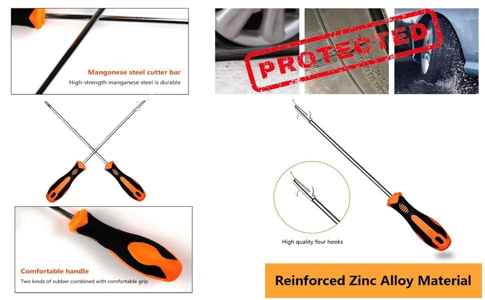 2 in 1 Car Tyre Stone Removing Tool.2-in-1 Car Tyre Stone Removing Tool – Tyre Groove Cleaner & Debris Remover for Cars & Bikes