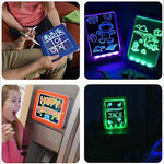 Kids Light-Up Writing Tablet.Unleash your child’s creativity with the Kids Light-Up Writing Tablet. LED drawing board for doodling, writing, and learning – fun, safe, and mess-free entertainment for kids of all ages.