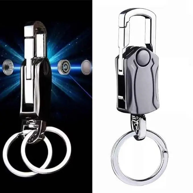 4 in 1 Keychain Spinner Multi-Function Tool Waist Double Ring Keychain Gift.Discover the 4 in 1 Keychain Spinner – a versatile multi-function tool with double rings.