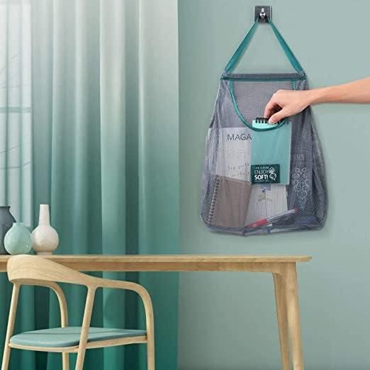 Kitchen Fruit Reusable Mesh Bags | Eco-Friendly Vegetable Storage & Produce Bags | Breathable Washable Grocery Bags for Kitchen Organization