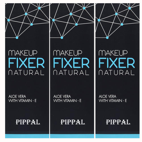 Pippal Long Lasting Natural Makeup Fixer Spray Primer - 80ml (Transparent) Pack of 3