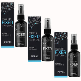 Pippal Beauty Makeup Fixer Natural Dewy Finish with Vitamin E And Aloe Vera Long-Lasting Hydrating & Refreshing Setting Spray 80ml (Pack of 3)