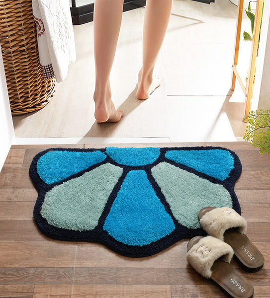 Premium Supersoft Microfiber Doormat 45x70 cms with Anti Skid Backing – Heavy Absorbent Entry Door Floor Mat for Living Room, Bathroom & Kitchen (Pack of 1)