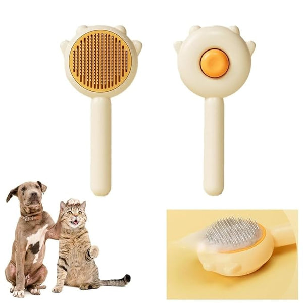 Cat hair brush, brush for hair, cat comb, hair brush, cat brush for grooming hair, short or long haired cats
