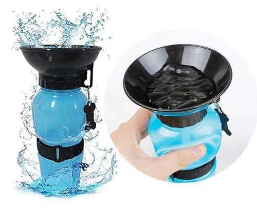 Pet Sipper Portable Aqua Fresh Water Pump Bowl Bottle Mug Cup for PetIdeal for dogs, cats, and other small pets, this portable sipper allows your pet to drink clean water directly from the bottle without spills.