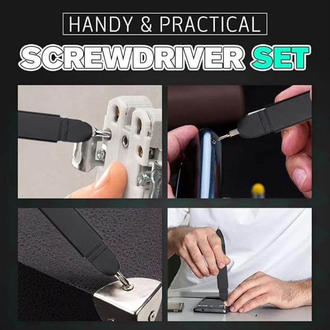 Pen-Shaped Phone Holder with Screwdriver Set Multifunction 6 in 1 Tech Tool Pen, Pen-Shaped Phone Holder with Screwdriver Set