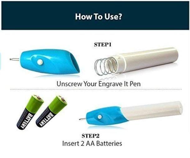 All Surface Writing Engraving pen.Works on metal, glass, wood, plastic, ceramic, stone,Creates fine lines, designs, or markings with control.