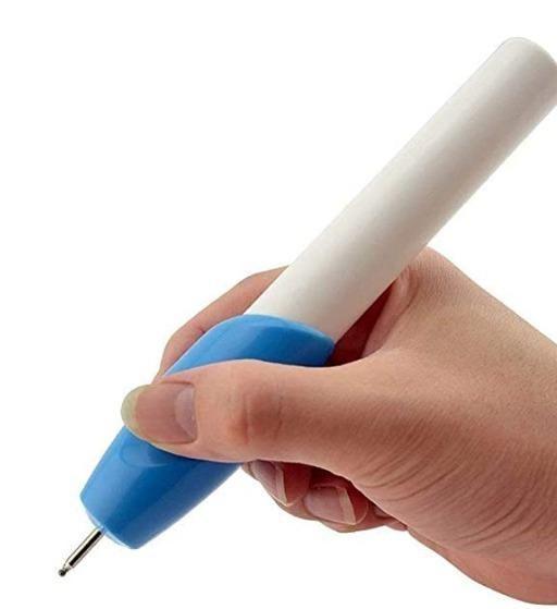 All Surface Writing Engraving pen.Works on metal, glass, wood, plastic, ceramic, stone,Creates fine lines, designs, or markings with control.