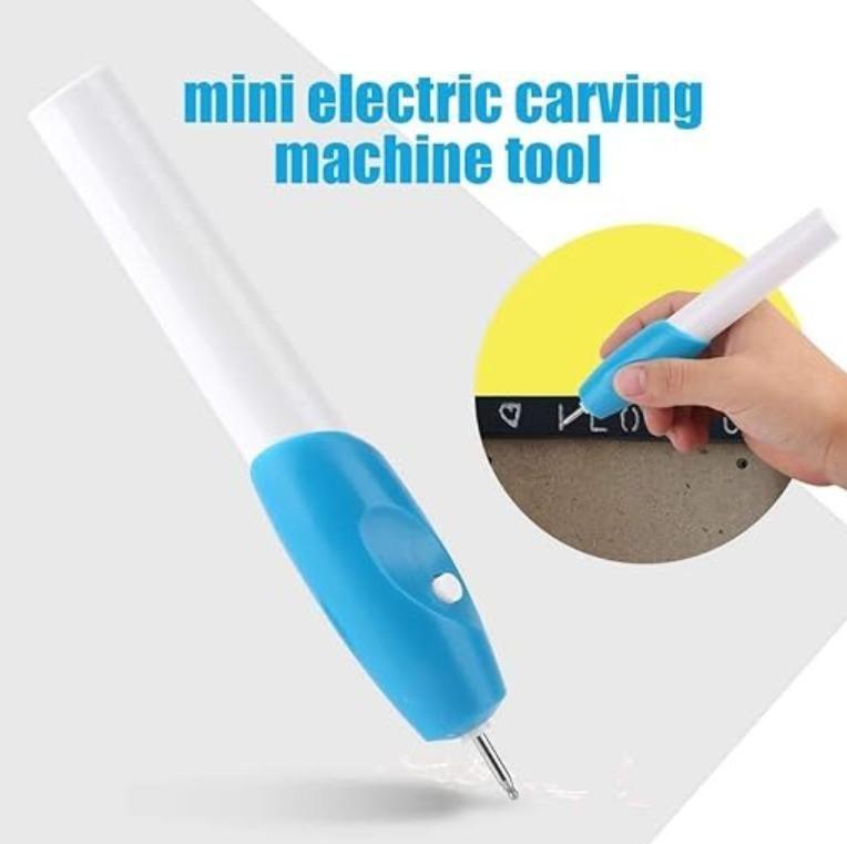 All Surface Writing Engraving pen.Works on metal, glass, wood, plastic, ceramic, stone,Creates fine lines, designs, or markings with control.