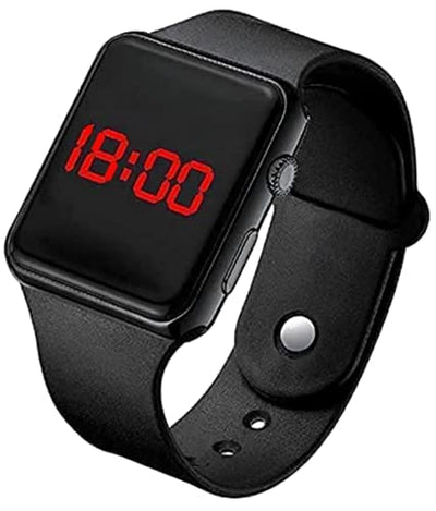 LED Digital Watch for Kids (Black, Pack of 1)