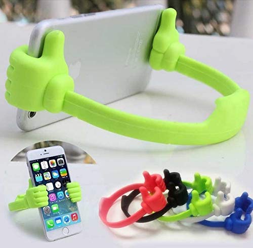 Stand for Smartphones and Tablets Universal Flexible Thumb Holder.Universal Flexible Thumb Holder Stand for Smartphones and Tablets | Hands-Free Mobile Stand
