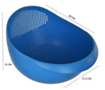 Colander 1 x Big Fruit Basket | Pasta Strainer, Vegetable Strainer & Multi-Purpose Kitchen Washing Bowl For Daily Use