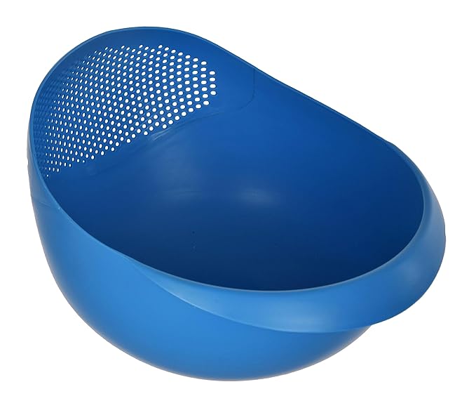 Colander 1 x Big Fruit Basket | Pasta Strainer, Vegetable Strainer & Multi-Purpose Kitchen Washing Bowl For Daily Use