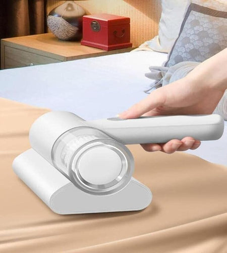 Portable Dust Suction Mites Remover Handheld Wireless Vacuum Cleaner Rechargeable Dust Remover Brush.