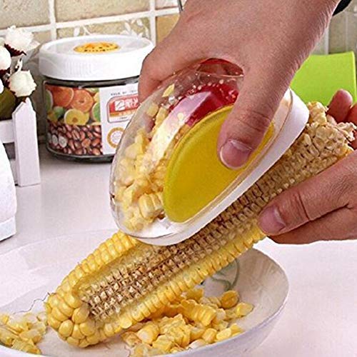Plastic Corn Kernel Stripper Peeler Cutter Seeds Remover.Easy Kernel Remover & Corn Peeler CutterCorn Seed Remover & Peeling Tool.
