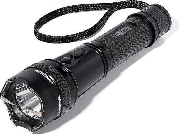 Heavy Duty Aluminum Stun Gun for Self Defense Rechargeable with LED Flashlight.Heavy Duty Aluminum Rechargeable Stun Gun for Self Defense with LED Flashlight