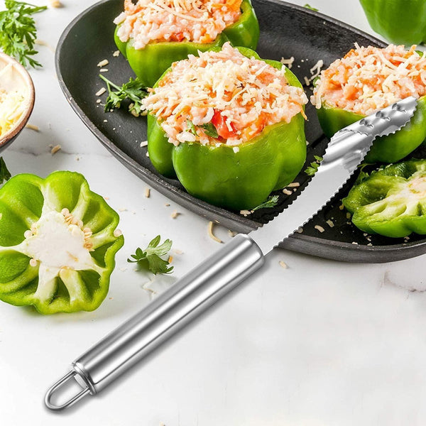 Corer Removal Tool.Fruit Corer Removal Tool – Stainless Steel Core Remover for Apples, Pears & Vegetables