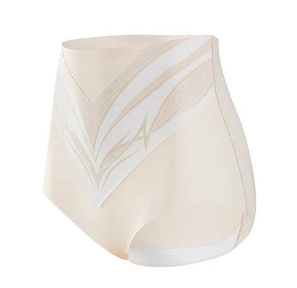 Titanium Fibre Tourmaline Shaping Shorts are high-waist slimming shorts designed to shape the waist, tummy, hips, and thighs. Made with titanium fibre and tourmaline