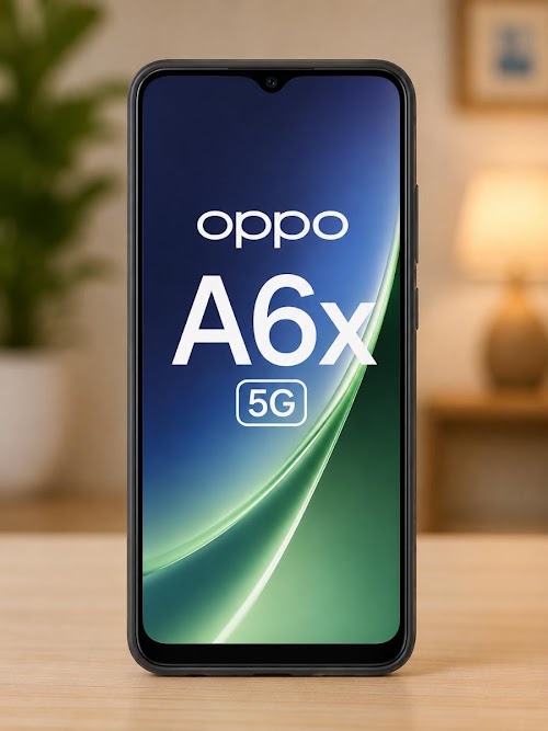 OPPO A6x 5G Liquid Silicone Soft Back Cover | Premium Shockproof Matte TPU Protective Mobile Case (Black)