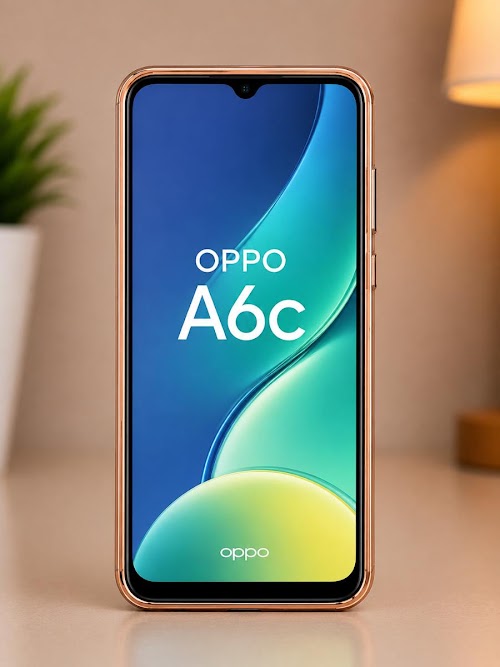 OPPO A6c Premium Transparent TPU Back Cover Case - Clear
