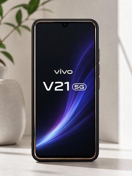 Vivo V21 5G Premium Silicone Back Cover | Shockproof Slim Protective Mobile Case