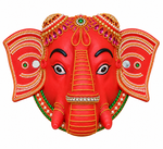 Royal Traditional Terracotta Hanging Elephant Idol – Handcrafted Ethnic Wall Decor for Home & Pooja Room[10INCH=H*L=10*12]