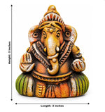 Handmade Multicolor Vinayagar Statue | Royal Ganesha Idol | Traditional Home Decor