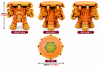 Royal Handmade Terracotta Elephant Stand | Traditional Elephant Pot Stand | 10 KG Capacity[7INCH=H*L=7*10] - MULTICOLOR[7INCH=H*L=7*10]
