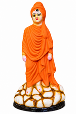 Terracotta Swami Vivekananda Golu Doll – Traditional Handmade Figurine 7 inch